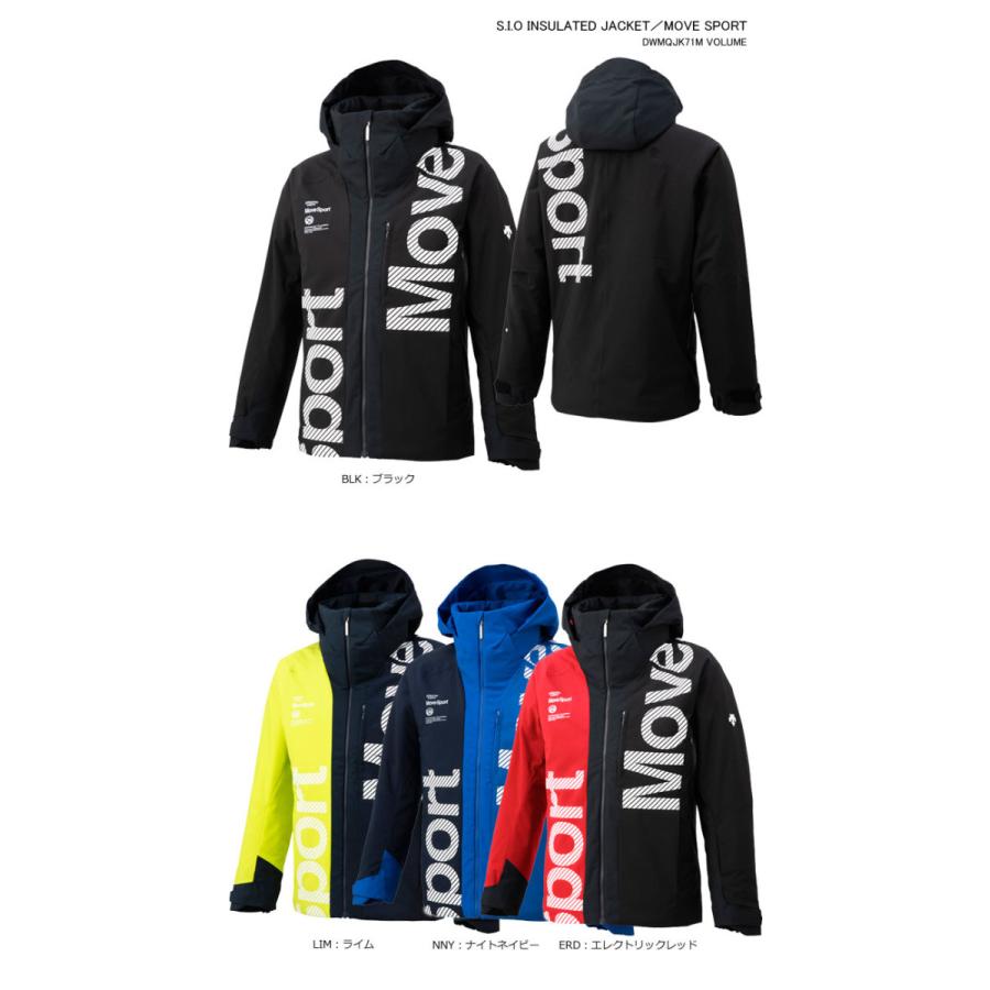 DESCENTE/デサント スキーウェア S.I.O ジャケット MOVE SPORT/DWMQJK71M(2021) DESCENTE/デサント A1568038366(13943円)