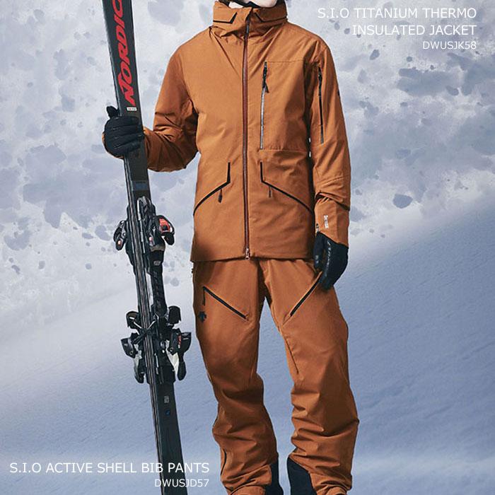 DESCENTE/デサント スノーウェア パンツ S.I.O ACTIVE SHELL BIB PANTS/DWUSJD57(2022)|amuz|05