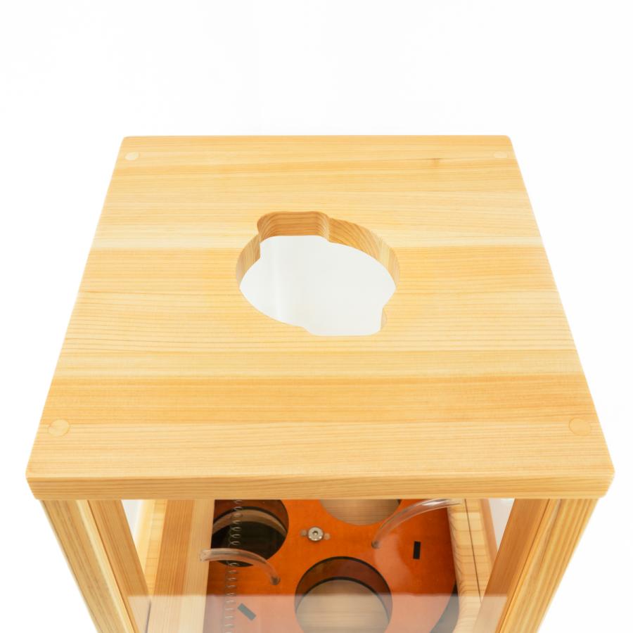 木のガチャガチャ　イベント使用品 木製カプセルトイ自販機 ヒノキの木ガチャ（木のメダル30枚付き