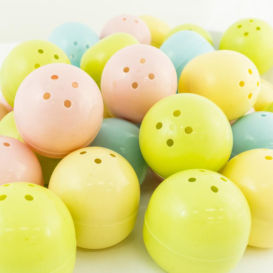 65mmAMバイオカプセル〓再生PP＋でんぷん4色アソート（50個入り