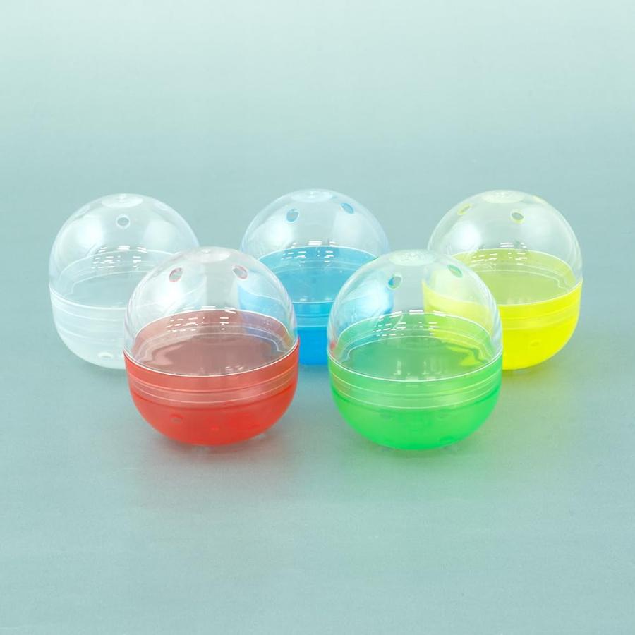 あミューズ 48mm 空カプセル 5色アソート 日本製 10個入り