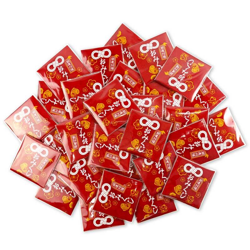 送料無料 絵馬みくじ 木製絵馬付き 30枚セット 縦約5.5cm×横約5.3cm