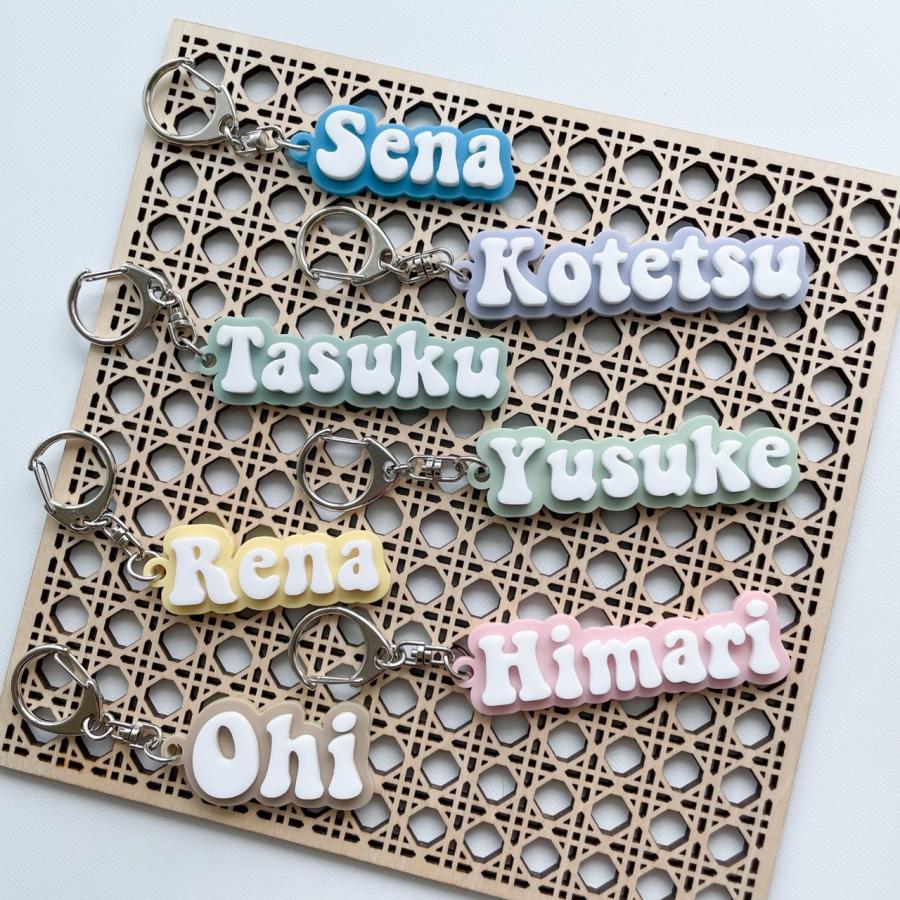 アクリルネームキーホルダー キーホルダー 推し活 オーダー : am works