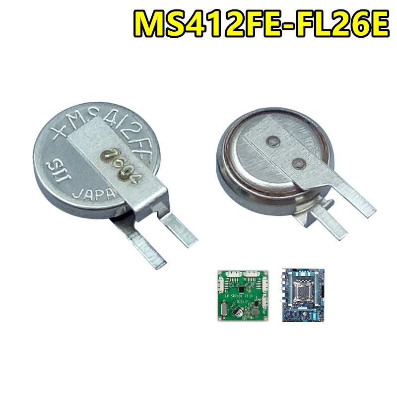 新品 SII セイコーインスツル MS412FE-FL26E 3V 充電式ボタン電池