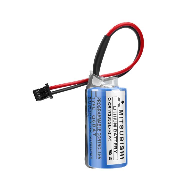 新品 Mitsubishi 三菱電機 Q6BAT CR17335SE-R 3V PLCリチウム電池 交換