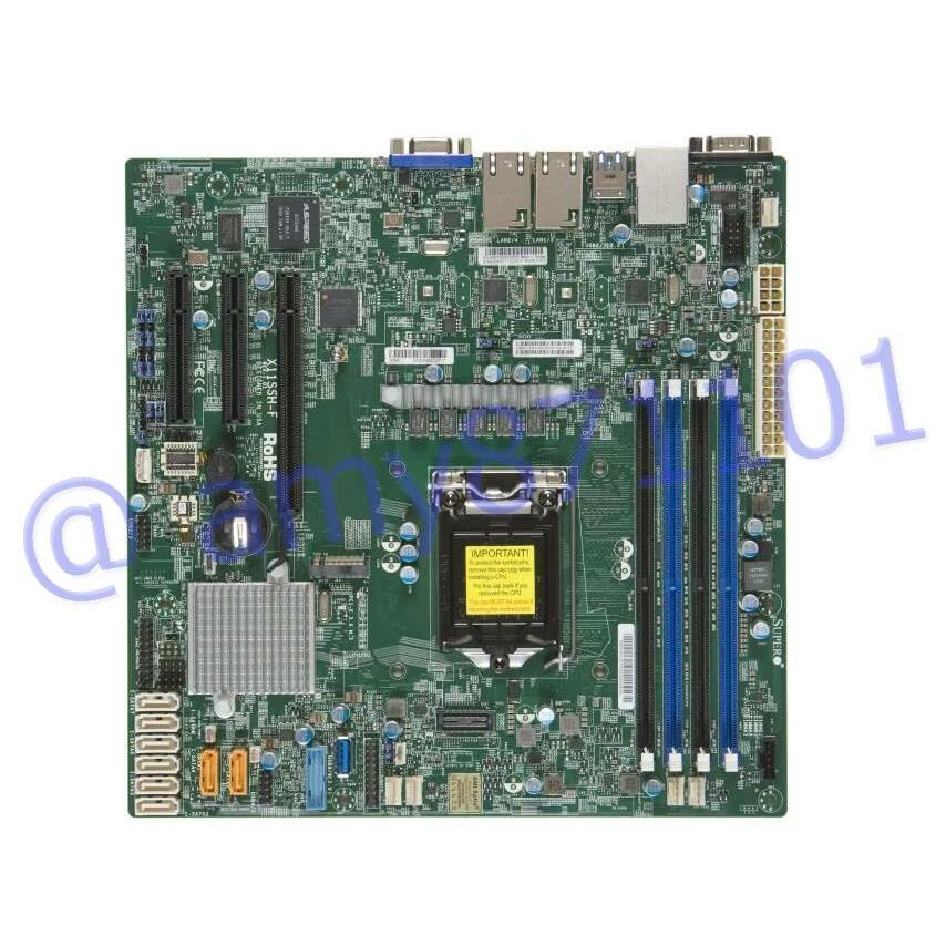 Supermicro X11SSH-F IntelC236 chipset LGA 1151 マザーボード