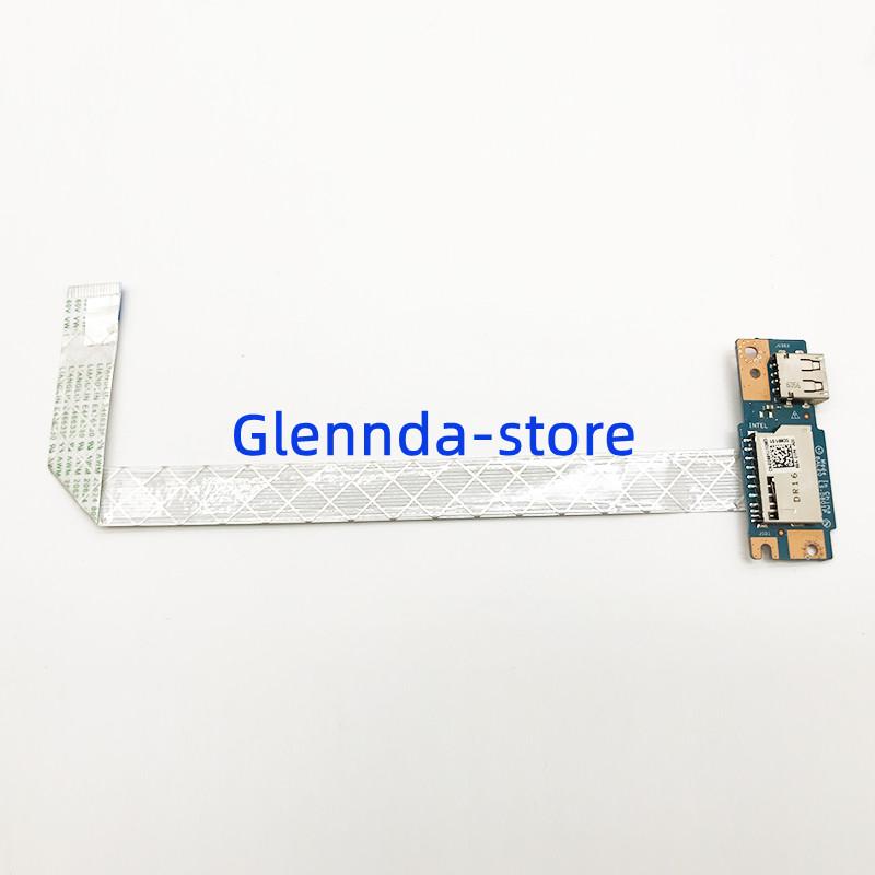 Dell Inspiron 15 5567 5767 5565 修理交換用USB カード リーダー ボードケーブル付 P/N ：LS