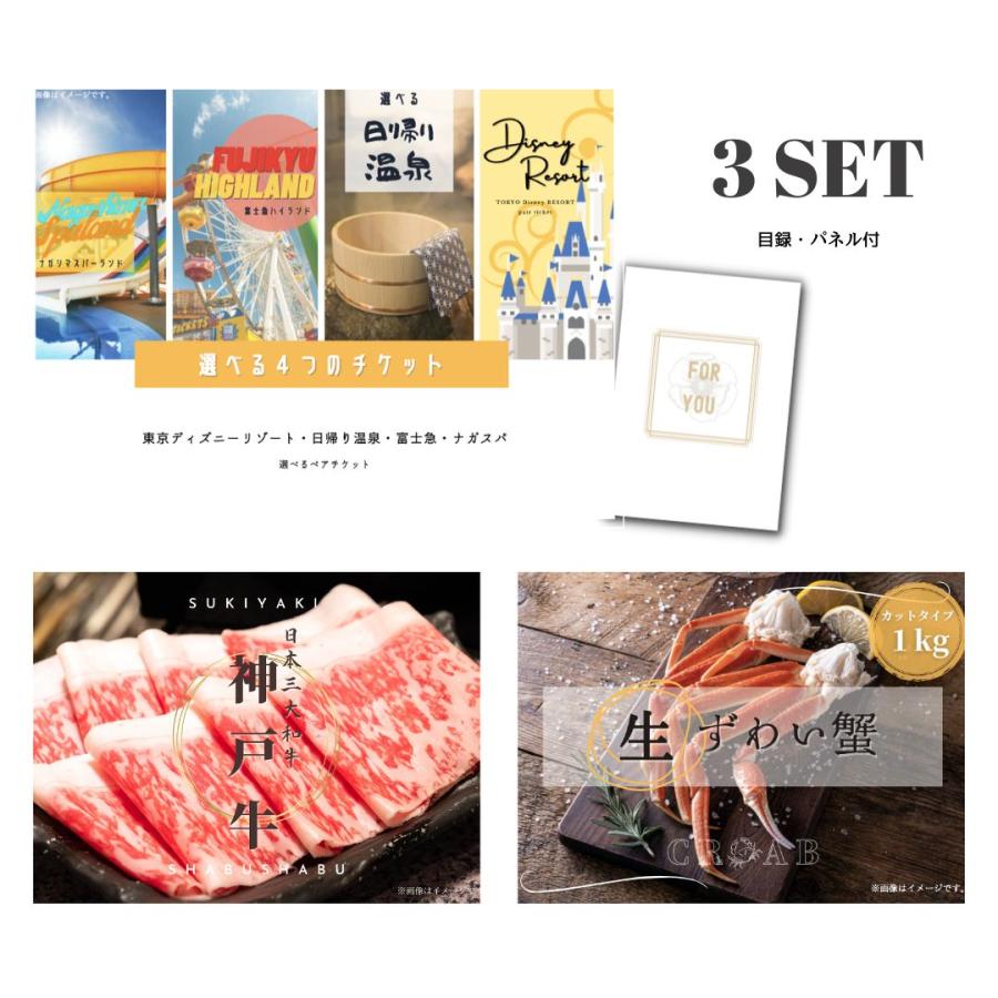直営店に限定 景品 3点セット 二次会 コンペ 選べる景品 日帰り温泉 ディズニー ナガスパ 富士急ペア 神戸牛 ズワイ 忘年会 ビンゴ 結婚式 ゴルフ イベント Wantannas Go Id
