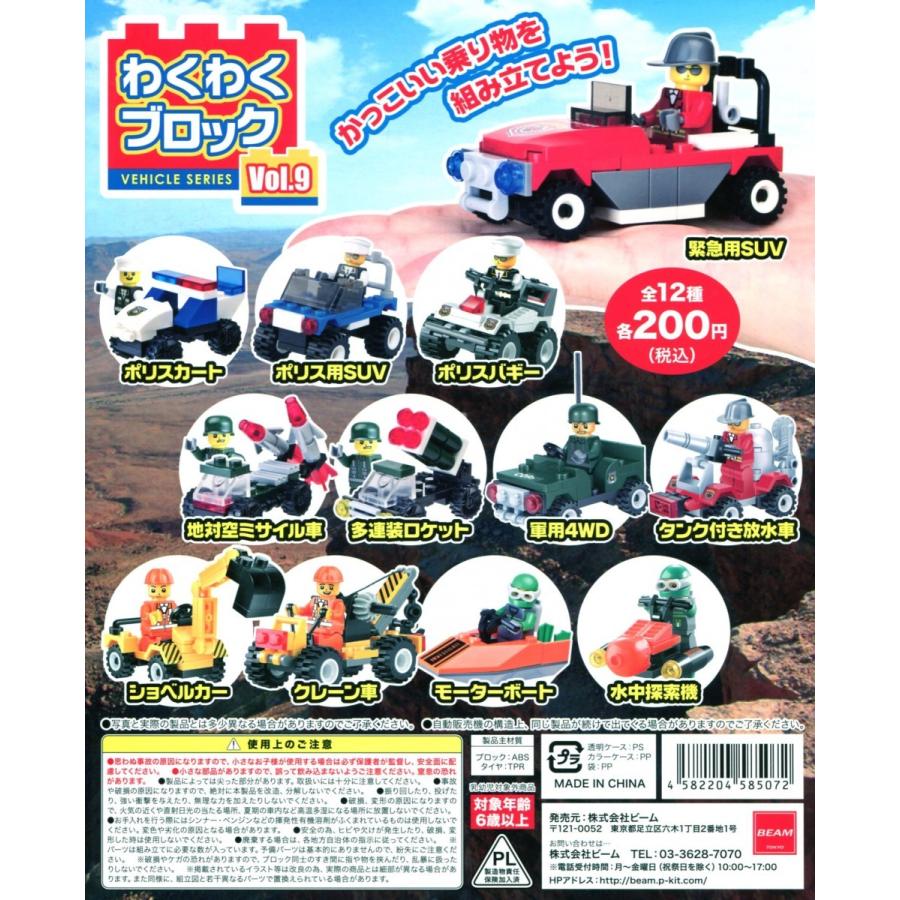 わくわくブロック Vol.9 全12種セット コンプ コンプリート : アミュー