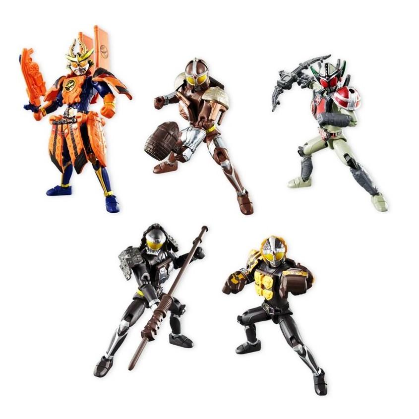 BANDAI（バンダイ） 仮面ライダー鎧武 アームズアクション鎧武3 全5種
