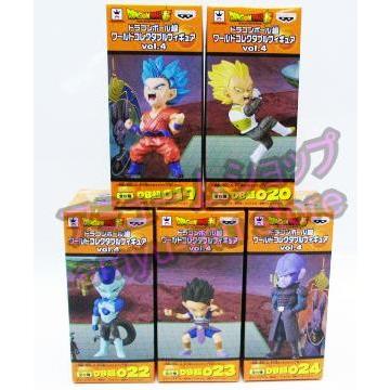 ドラゴンボール超　ワールドコレクタブルフィギュア vol.4　5種セット｜amyu-mustore