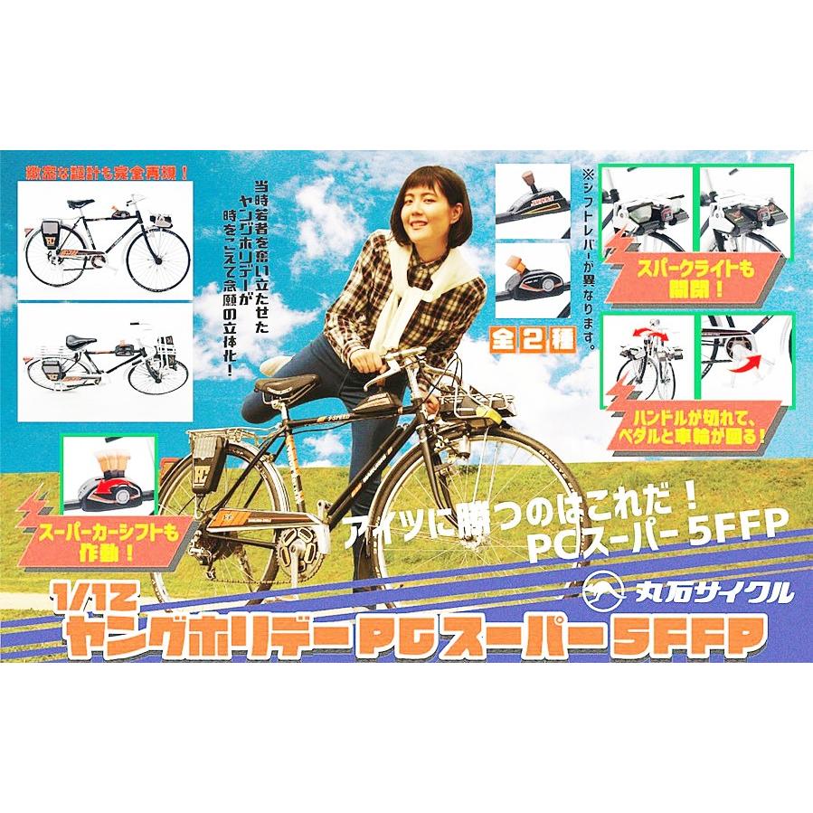 1/12 丸石サイクル ヤングホリデーPCスーパー5FFP 全2種セット コンプ