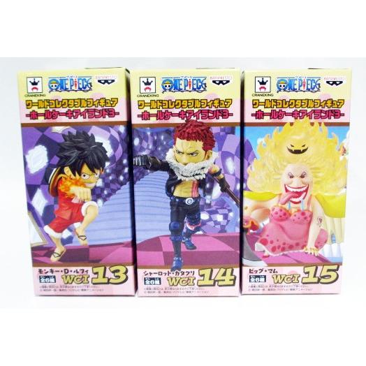 ワンピース ワールドコレクタブルフィギュア ホールケーキアイランド3 3種セット アミュームショップ 通販 Yahoo ショッピング