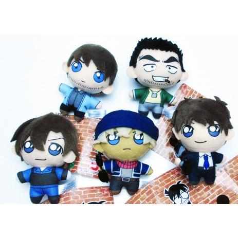 名探偵コナン　キーチェーンマスコット　松田&萩原&安室&伊達&スコッチ警察学校組 名探偵コナン キーチェーンマスコット“松田＆萩原＆安室＆伊達