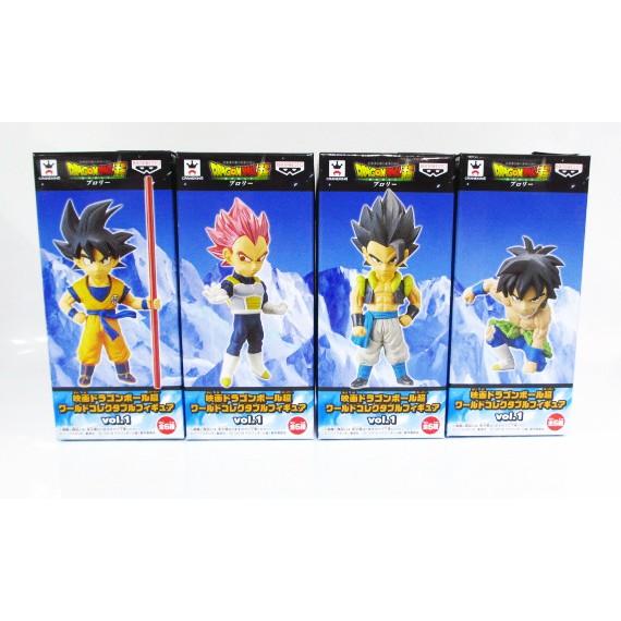 映画ドラゴンボール超 ワールドコレクタブルフィギュアvol 1 4種セット アミュームショップ 通販 Yahoo ショッピング