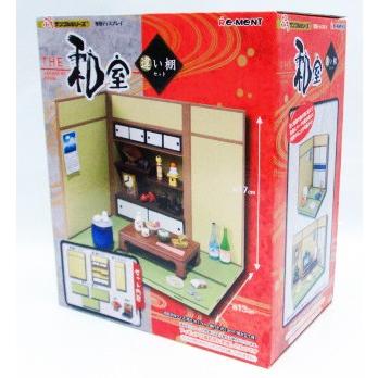 リーメント ぷちサンプル THE 和室 違い棚セット : アミュームショップ