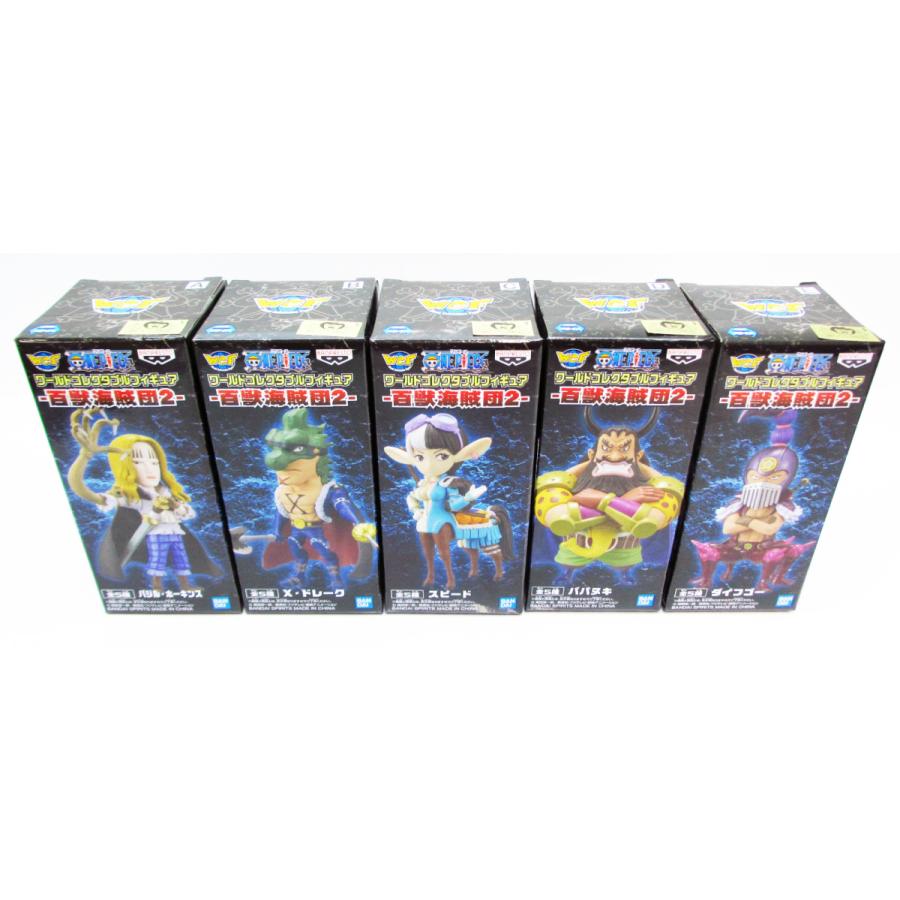 ワンピース ワールドコレクタブルフィギュア 百獣海賊団2 全5種セット ワーコレ アミュームショップ 通販 Yahoo ショッピング