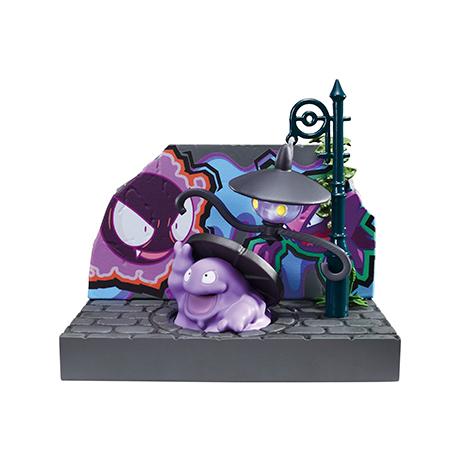 リーメント ポケモンの街 夜の路地裏 全6種セット 1BOX : アミューム 
