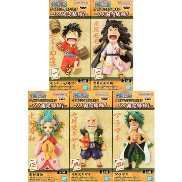 ワンピース ワールドコレクタブルフィギュア ワノ国 完結編1 全5種