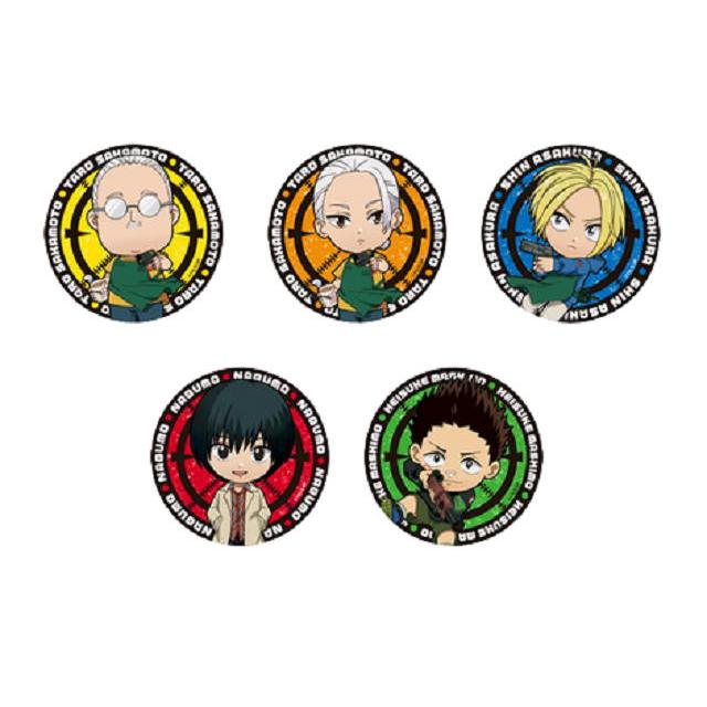 SAKAMOTO DAYS 缶バッジ 5種セット : アミュームショップ - 通販