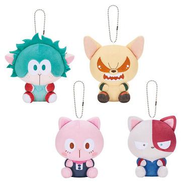 僕のヒーロアカデミア アニマルぬいぐるみ 全4種セット : アミューム