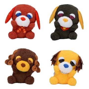 お茶犬 ひょこぴょこ ぬいぐるみvol.2 全4種セット : アミューム