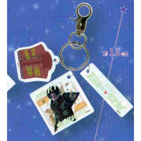 銀河特急　ミルキー⭐︎サブウェイ　カート　アクリルキーホルダー 銀河特急 ミルキーサブウェイ アクリルキーホルダー カート : アミュー