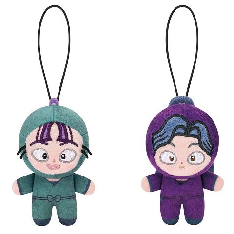 忍たま乱太郎　ほわぬい　立花仙蔵セット 忍たま乱太郎 ほわぬい 作法委員会 立花仙蔵・綾部喜八朗 2種セット