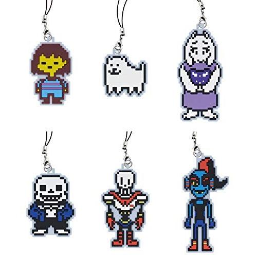 UNDERTALE アンダーテイル ラバーマスコット vol.1 全6種セット