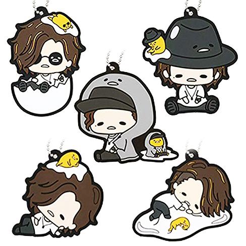 タカラトミーアーツ Jin×Gudetama ラバーマスコット 赤西仁×ぐでたま