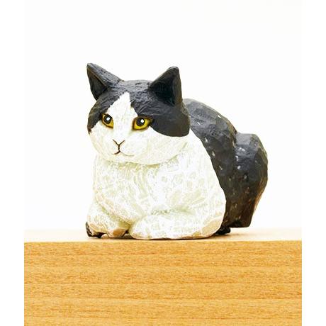 はしもとみお 猫の彫刻 ハチワレ : アミュームショップ - 通販 - Yahoo