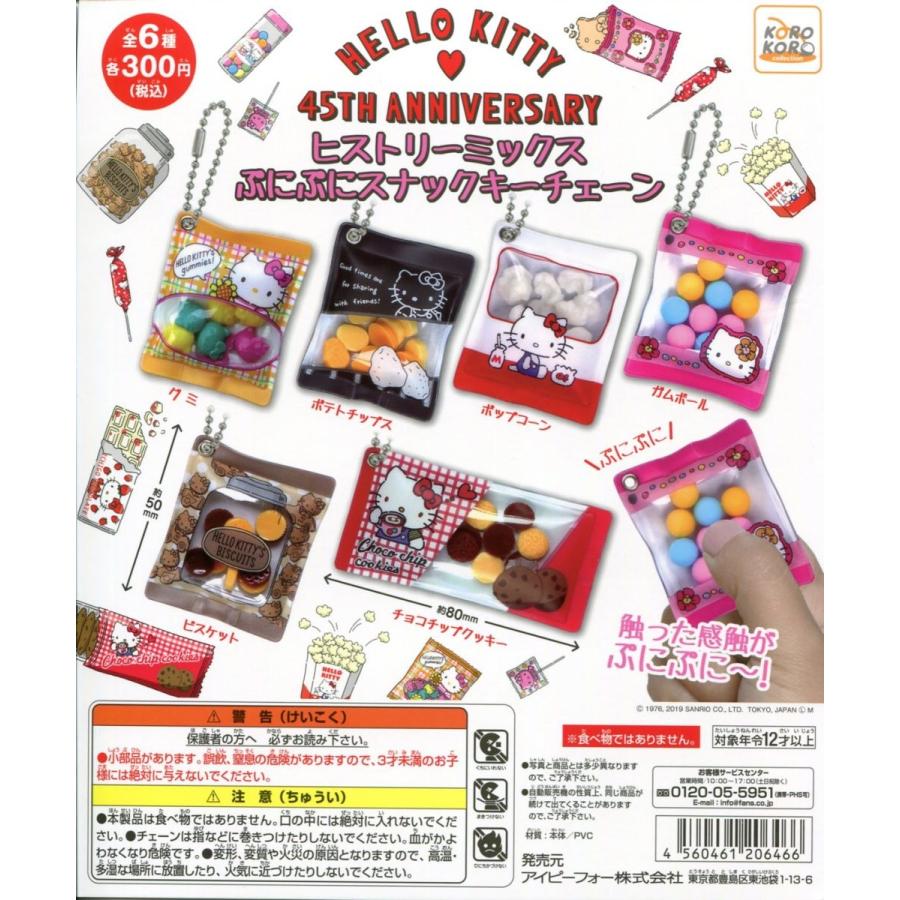 ハローキティ 45TH アニバーサリー ヒストリーミックスぷにぷに