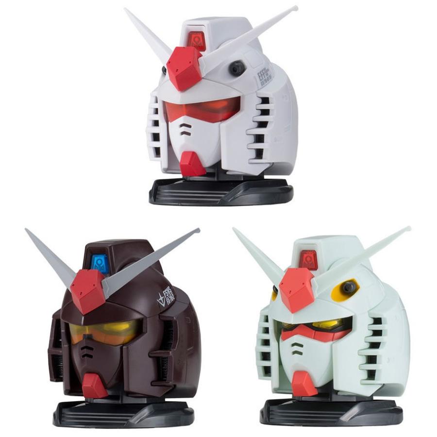 機動戦士ガンダム Exceed Model Gundam Head 2 エクシードモデル ガンダムヘッド 3種セット C アミュームショップ 通販 Yahoo ショッピング