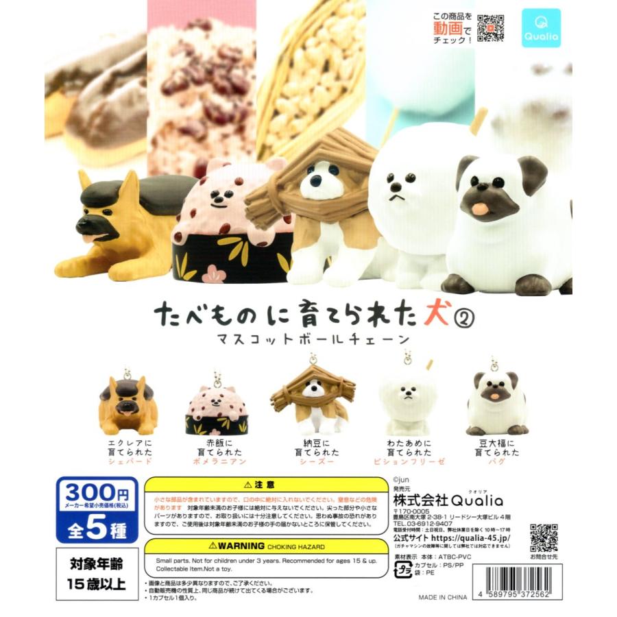 食べ物に育てられた犬2 マスコットボールチェーン 全5種セット コンプ コンプリートセット 予約 C アミュームショップ 通販 Yahoo ショッピング