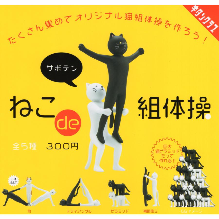 ねこde組体操 全5種セット 22年10月予約 C アミュームショップ 通販 Yahoo ショッピング
