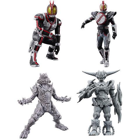 ガチャポン HG仮面ライダー 55体セット BANDAI（バンダイ） HG 仮面ライダー555 vol.1 全4種セット コンプ