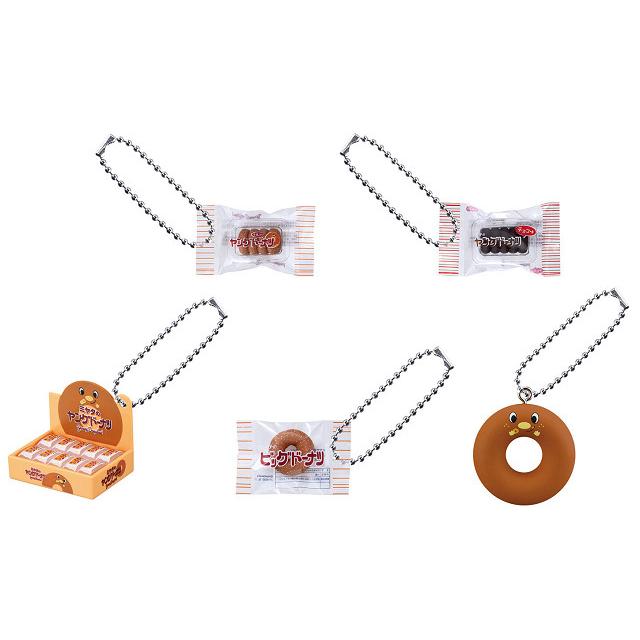 BANDAI（バンダイ） ミヤタのヤングドーナツ ミニチュアチャーム 全5種