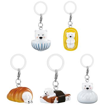 BANDAI（バンダイ） おいしそうなしろくま めじるしアクセサリー 全5種
