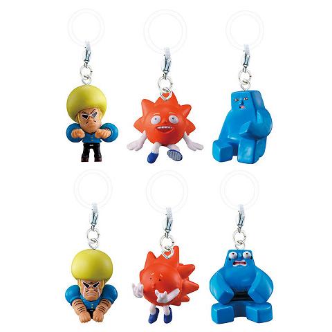 BANDAI（バンダイ） めじるしアクセサリー ボボボーボ・ボーボボ 全6種