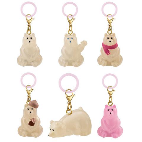 ゴジュウジャー　トレーディング　ポーチ　めじるしチャーム　ポーラー2点セット BANDAI（バンダイ） polar bear bank（ポーラーベアバンク） めじるし