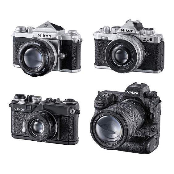 BANDAI Nikon ミニチュアカメラコレクション 全4種セット ニコン 