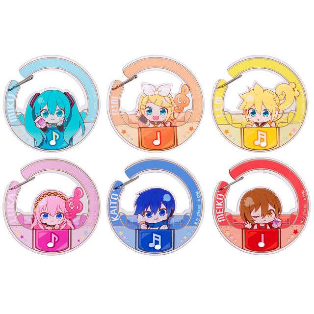 BANDAI（バンダイ） 初音ミク カプセルアクリルカラビナ 全6種セット
