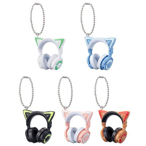 BANDAI（バンダイ） Yowu 猫耳ヘッドホン ミニチュアチャーム 全5種