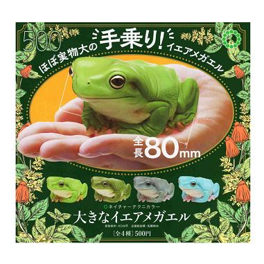 ネイチャーテクニカラー 大きなイエアメガエル 全4種セット コンプ