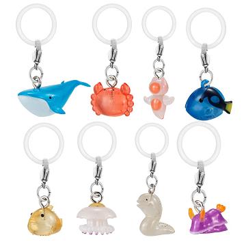 BANDAI（バンダイ） めじるしアクセサリー うみのいきもの2 全8種