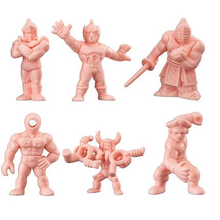 BANDAI（バンダイ） キン肉マン キンケシ24 ペールオレンジ 全6種