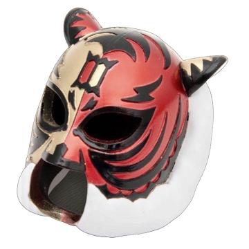 初代タイガーマスク・コレクション Vol.2 初代タイガーマスク IIIマーク 赤×金ハーフモデル | ブランド登録なし