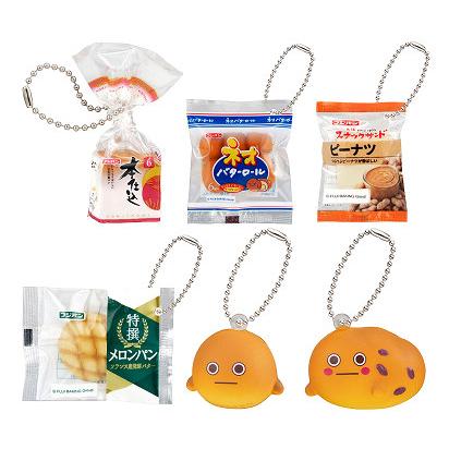 BANDAI（バンダイ） フジパン スクイーズマスコットチャーム 全6種