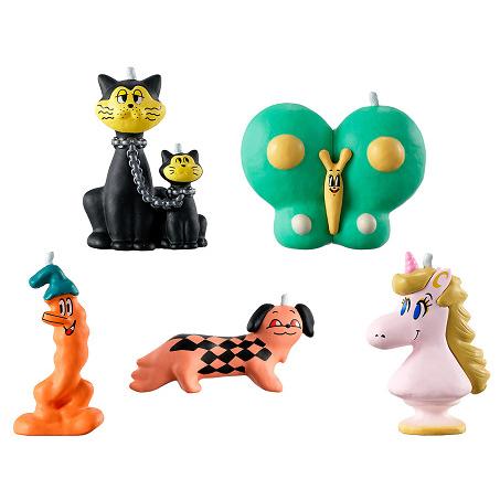 BANDAI（バンダイ） OLGA GOOSE CANDLE ミニチュアコレクション 全5種