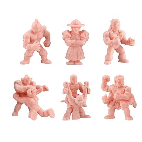 BANDAI キン肉マン キンケシ25 ペールオレンジ 全6種セット